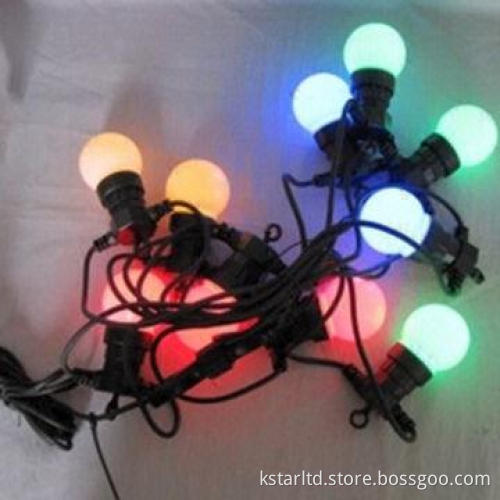 Party Lights with E27 LED Bulb, IP44 Protection Grade, CE Certified, RoHS Directive-compliant